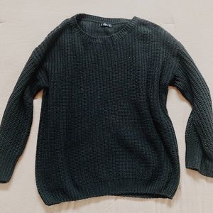 SHEIN black sweater, worn 1x